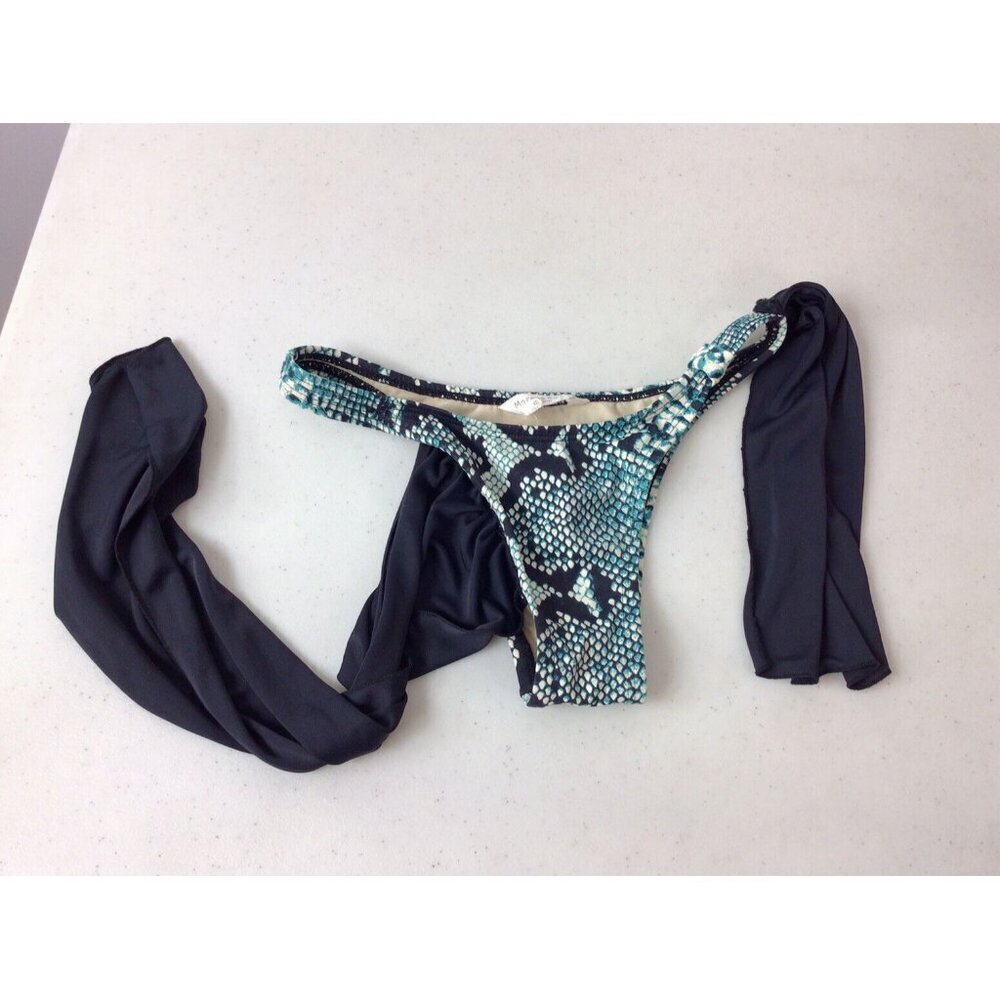 Morena Rosa Swim Bottoms Snake Print Womens Small